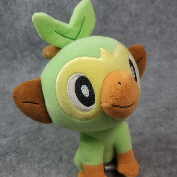 Pokémon Grookey 8" Plush Official 2021 Stuffed Animal Toy Jazwares - Picture 9 of 11